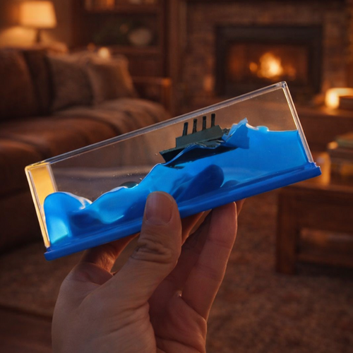 Creative Cruise Ship Fluid Drift Bottle