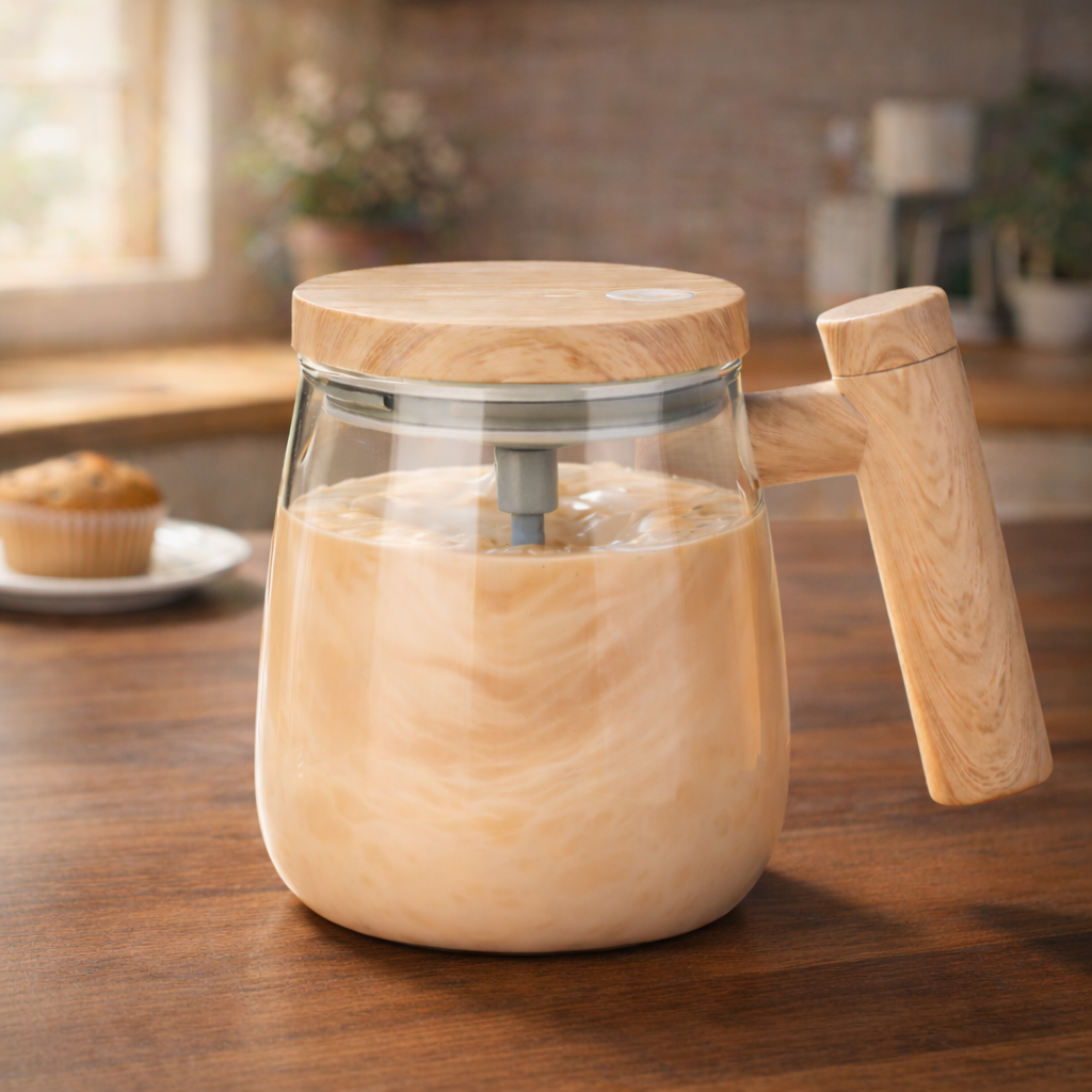 Electric Stirring Mug Self Mixing Glass